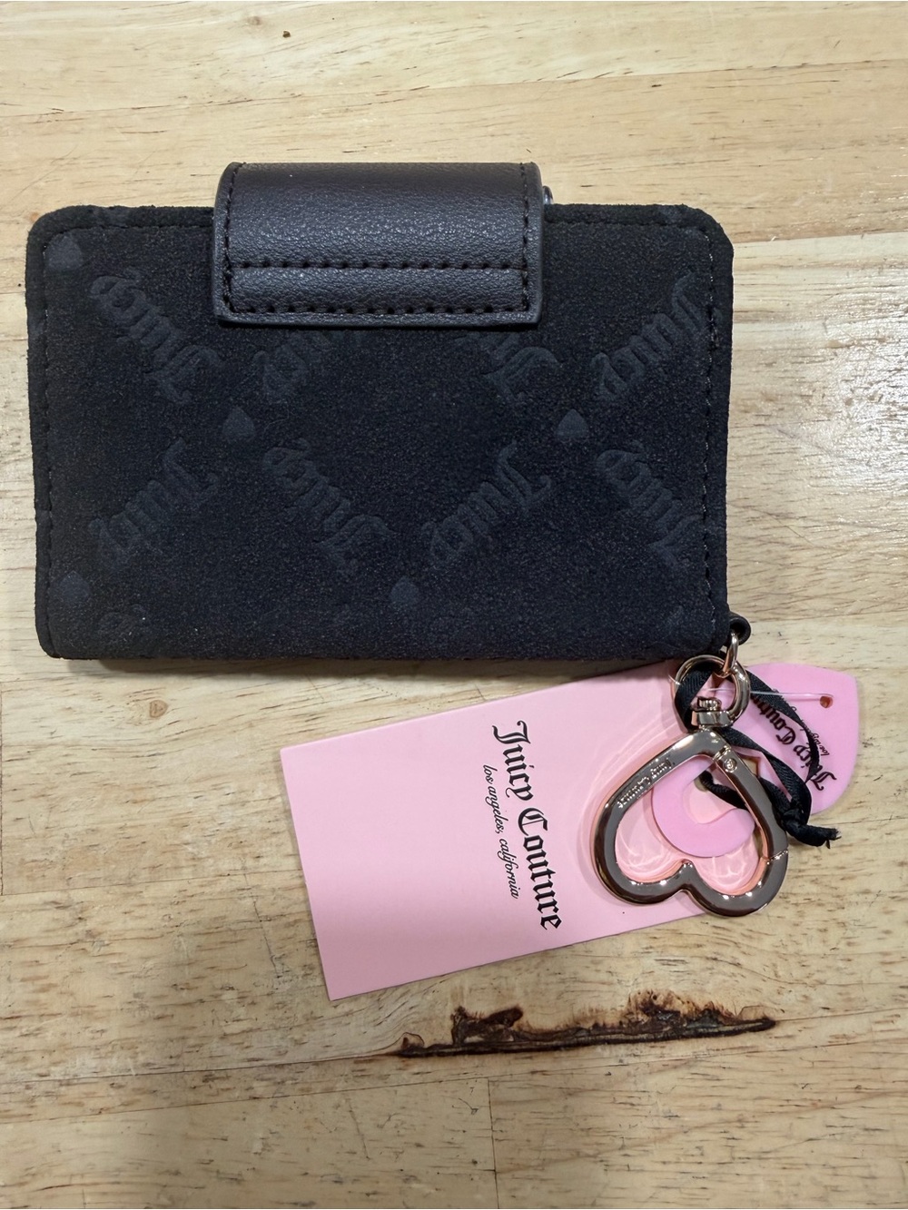Juicy Couture Brown Suede Wallet - Picture 6 of 6